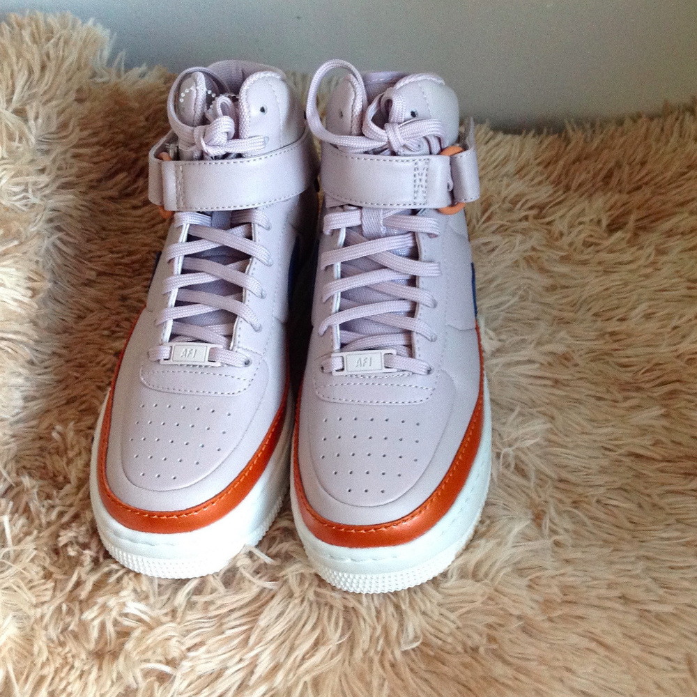 Nike AIr Force 1 Jester High XX Violet Ash - Picture 4 of 8